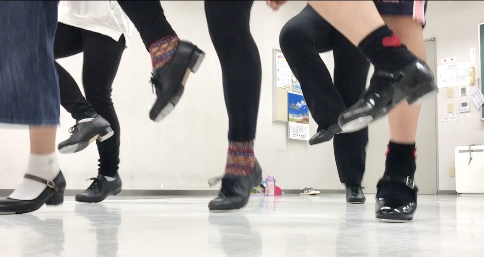 タップダンス初心や　足元ステップ　基本練習
